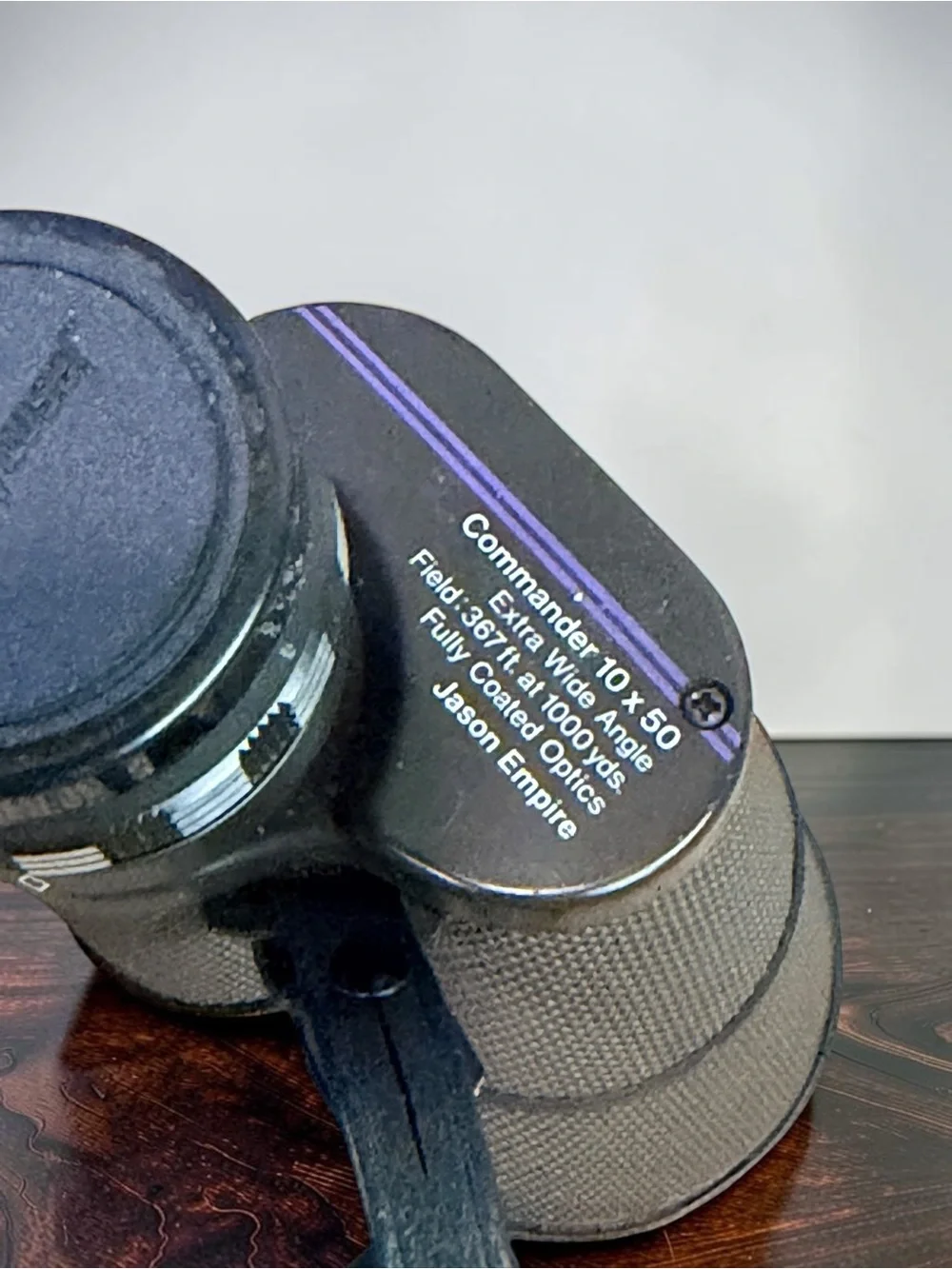 Jason Empire Binoculars Model 161F Fast Focus Commander Extra Wide Angle 10x50